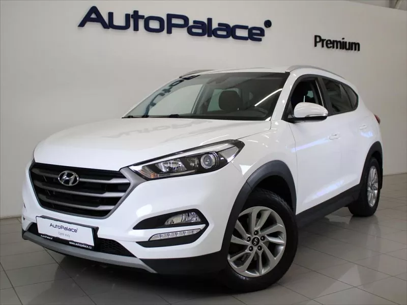 Hyundai Tucson 1,6 T-GDi 130kW 4x4 1.maj.ČR 130 kW bílá