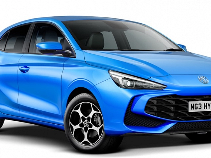 MG 3 HB 1.5 Hybrid 195k, AT, Emotion 1.5 HEV 140 kW automat Como Blue