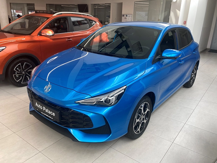 MG 3 HB 1.5 Hybrid 195k, AT, Emotion 1.5 HEV 140 kW automat Como Blue