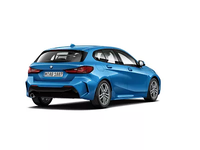 BMW 118i Hatch 103 kW automat misano-blau metallic