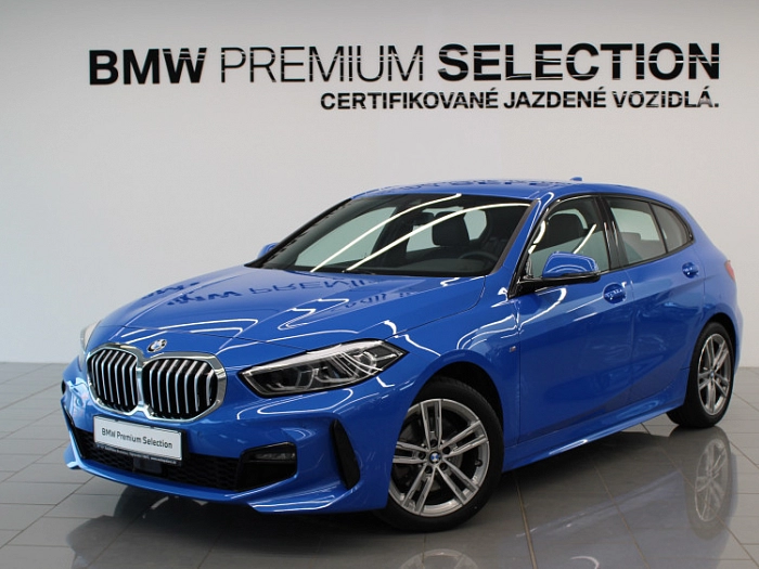 BMW 118i Hatch 103 kW automat misano-blau metallic