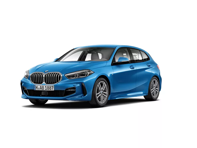 BMW 118i Hatch 103 kW automat misano-blau metallic