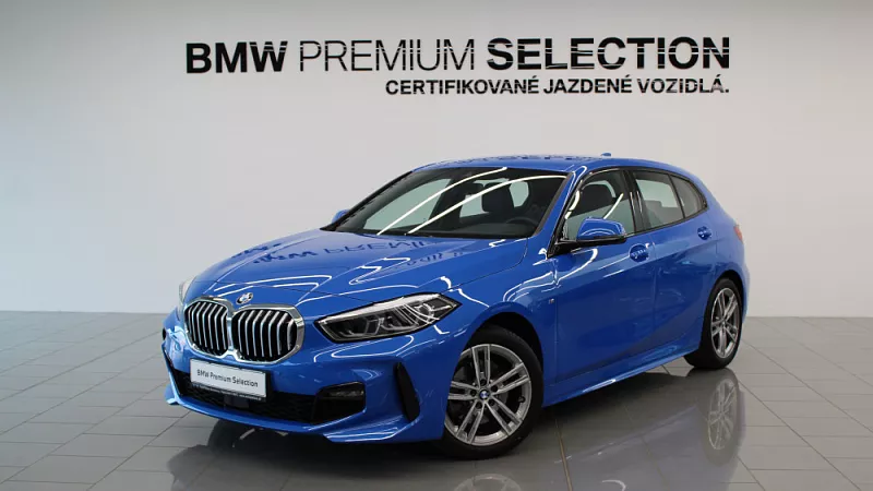 BMW 118i Hatch 103 kW automat misano-blau metallic