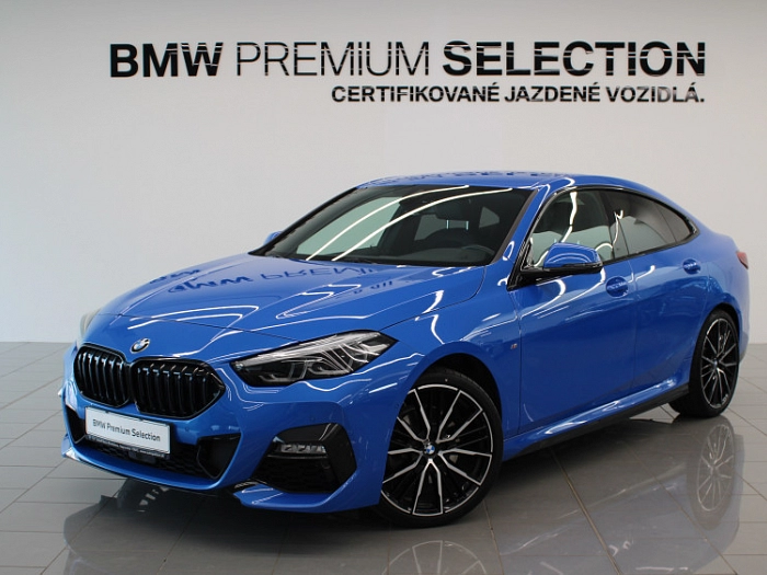 BMW 218i Gran Coupé 103 kW automat misano-blau metallic