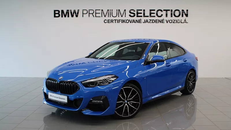 BMW 218i Gran Coupé 103 kW automat misano-blau metallic