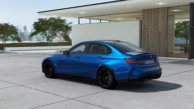 BMW M3 Competition M xDrive Sedan Individual 390 kW automat BMW Individual Saphire Blue II metallic