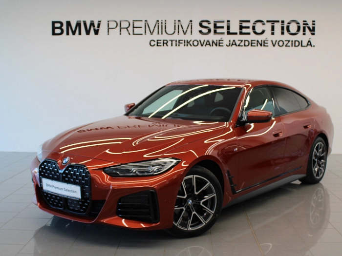 BMW 420d xDrive Gran Coupé 140 kW automat Sunset orange metallic