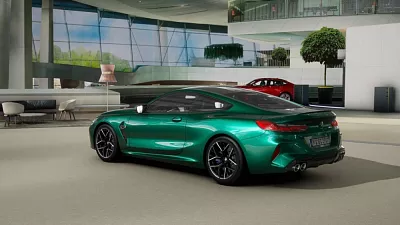 BMW M8 Coupé 441 kW automat M Isle of Man Green